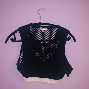 Urban Mesh crop top